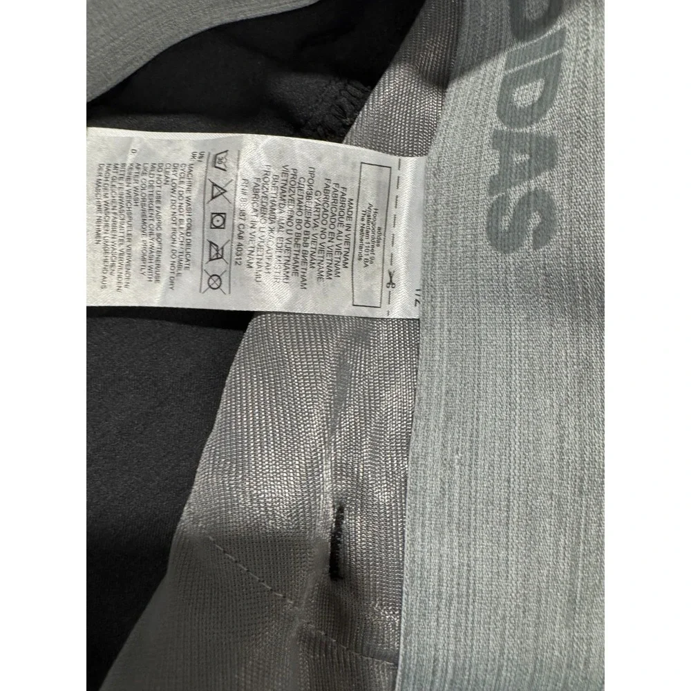 Adidas Golf Pants Men's 36x30 Gray Stretch Trousers Activewear Casual Flat Front